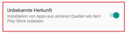 Unbekannte Herkunft
