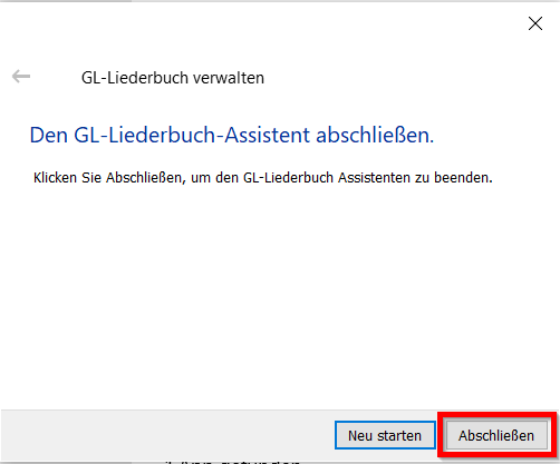 Schließen